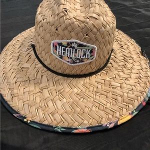 Hemlock Hat Company straw hat